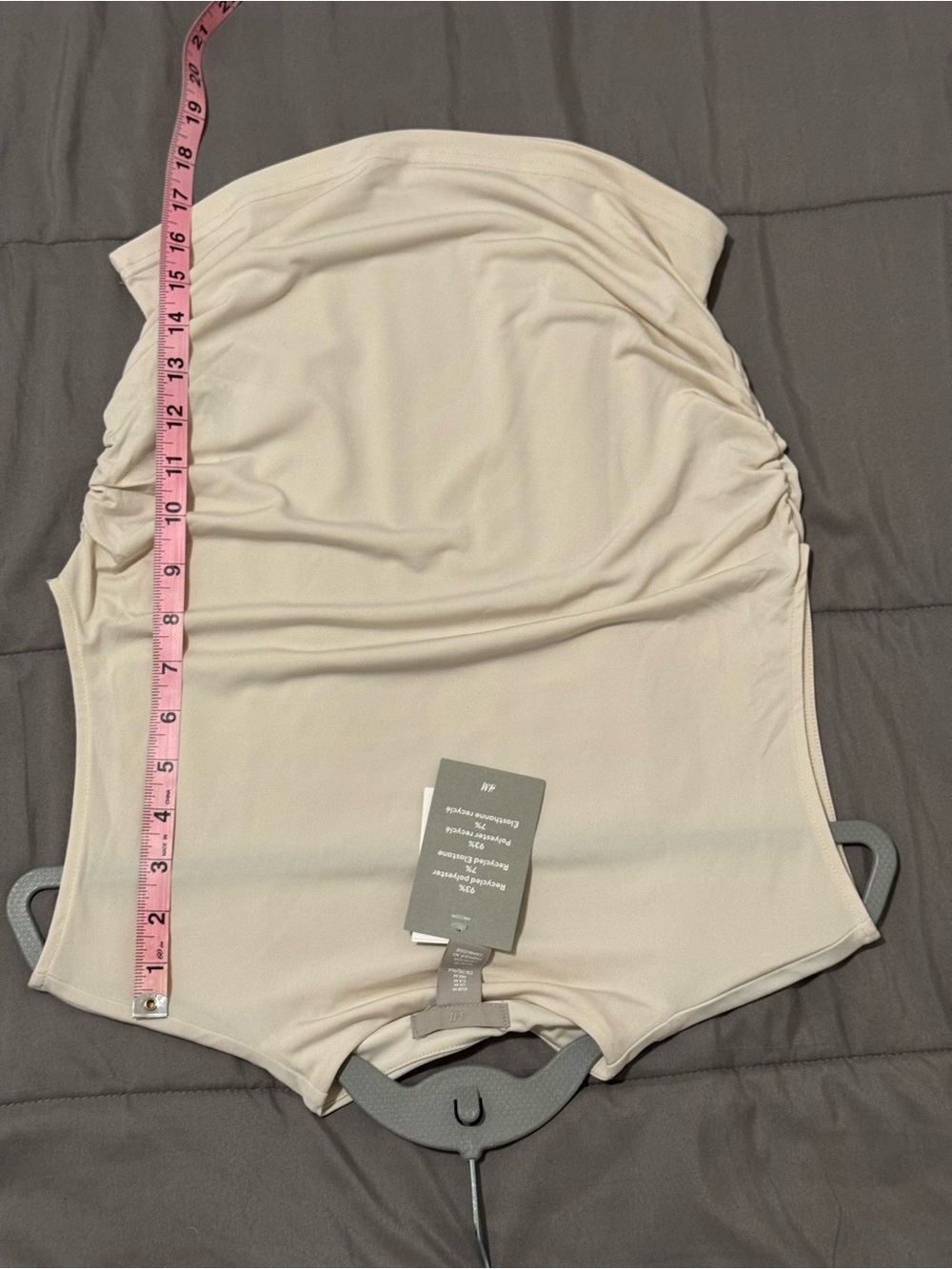 H&M Cream Mock Neck Sleeveless Tank Top - Picture 6 of 6